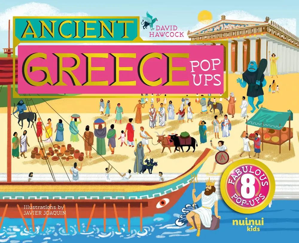 Cover: 9782889754144 | Ancient Greece Pop-Ups | David Hawcock (u. a.) | Buch | Englisch