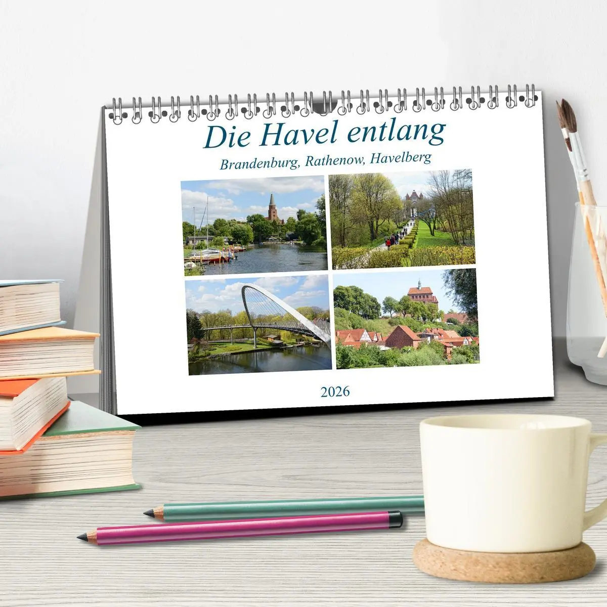 Bild: 9783457914144 | Die Havel entlang - Brandenburg, Rathenow, Havelberg (Tischkalender...