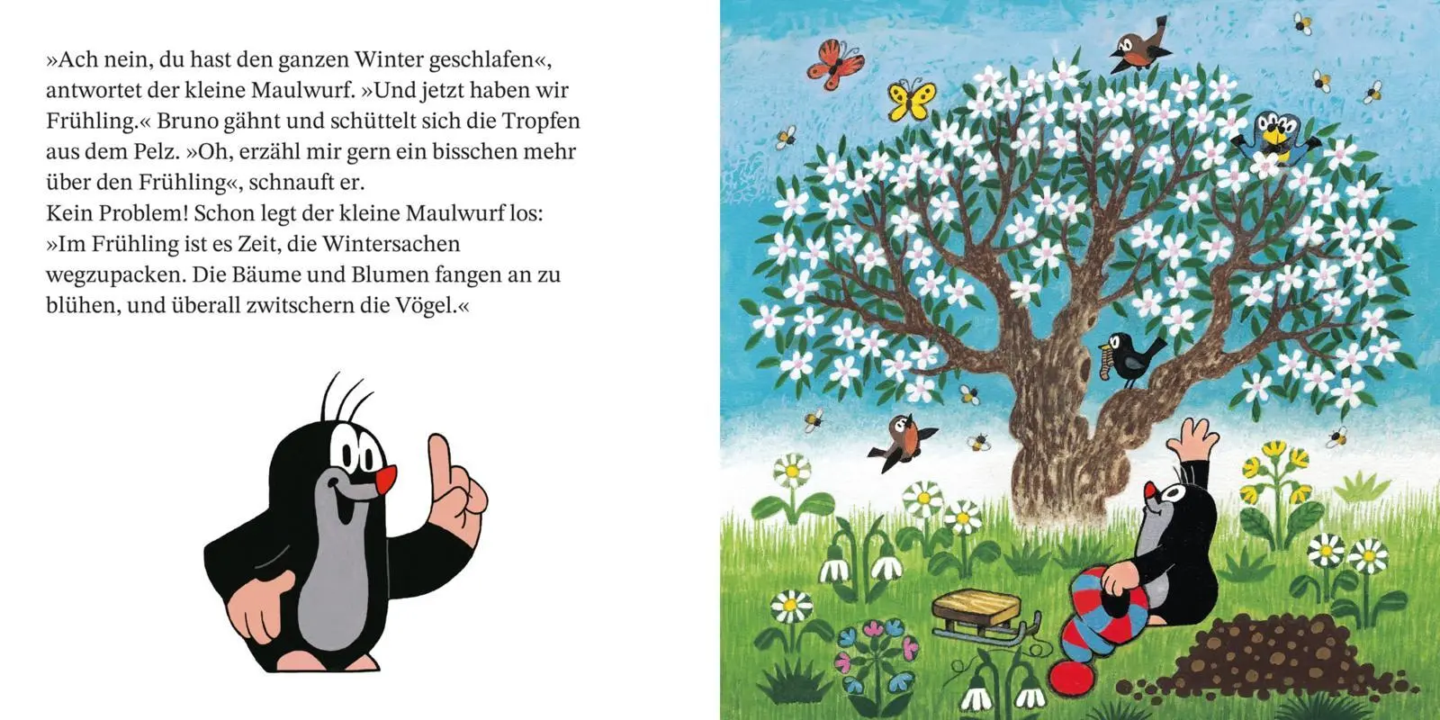 Bild: 9783551034144 | Maxi Pixi 493: Der kleine Maulwurf und der Frühling | Miler (u. a.)