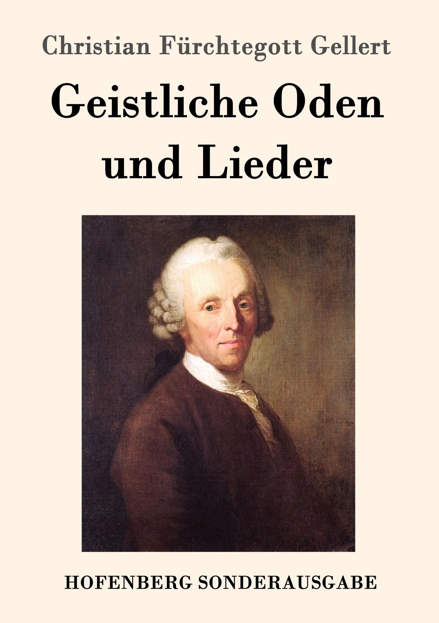 Cover: 9783843014144 | Geistliche Oden und Lieder | Christian Fürchtegott Gellert | Buch