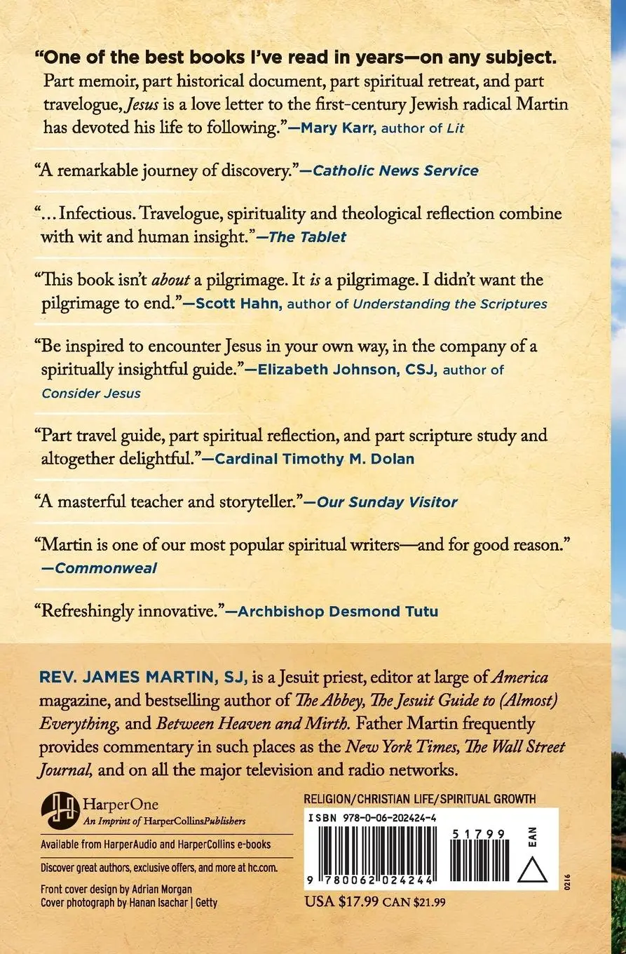 Rückseite: 9780062024244 | Jesus | A Pilgrimage | James Martin | Taschenbuch | Englisch | 2020