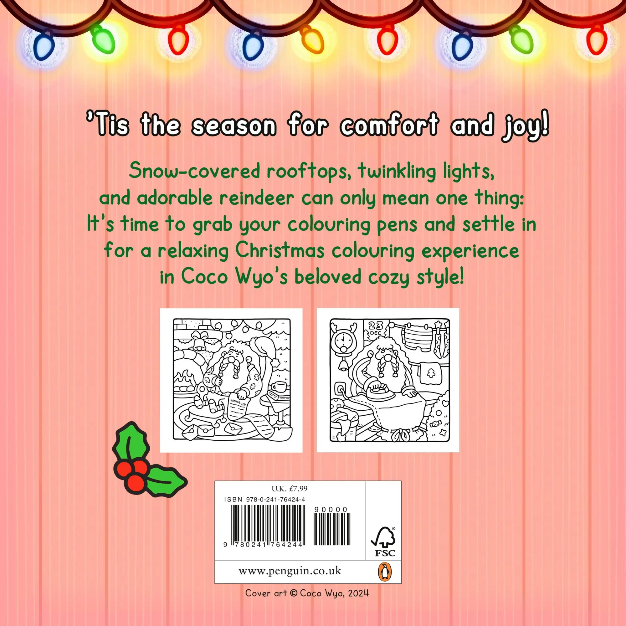 Rückseite: 9780241764244 | Cozy Christmas | Coco Wyo | Taschenbuch | 96 S. | Englisch | 2024