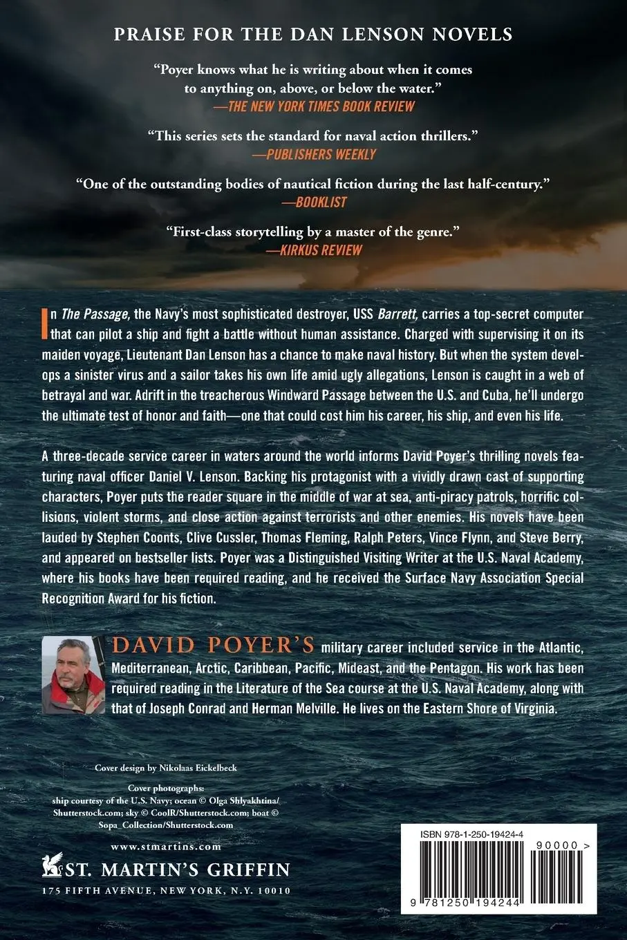 Rückseite: 9781250194244 | Passage | David Poyer | Taschenbuch | Kartoniert / Broschiert | 1997