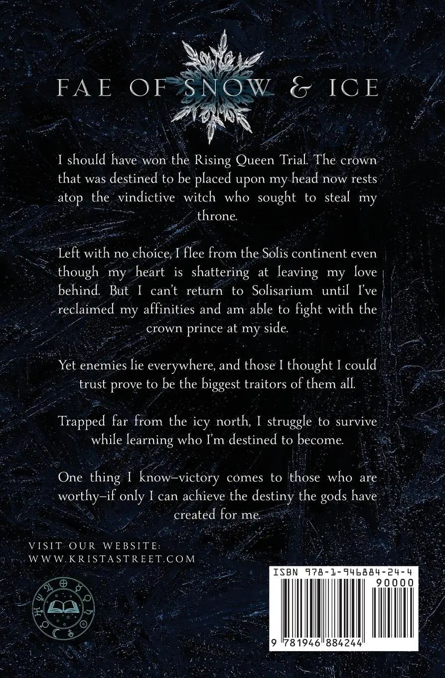 Rückseite: 9781946884244 | Wings of Snow | Krista Street | Taschenbuch | Englisch | 2023
