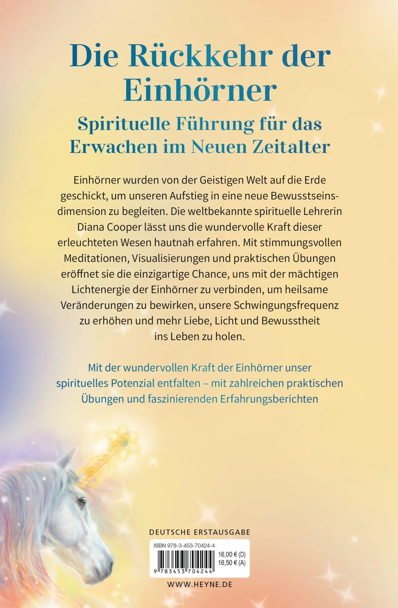 Bild: 9783453704244 | Die Magie der Einhörner | Diana Cooper | Taschenbuch | 368 S. | 2022