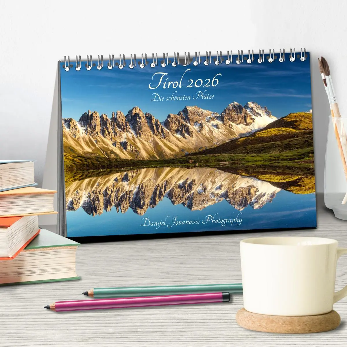 Bild: 9783457834244 | Tirol 2026 - die schönsten Plätze (Tischkalender 2026 DIN A5 quer),...