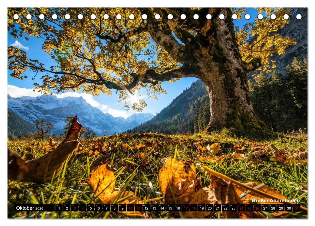 Bild: 9783457834244 | Tirol 2026 - die schönsten Plätze (Tischkalender 2026 DIN A5 quer),...