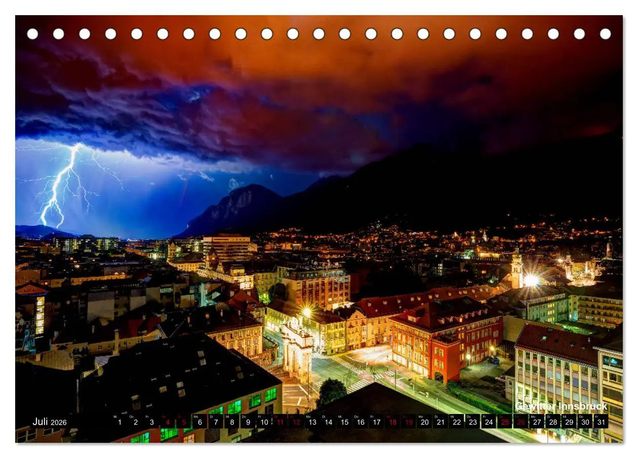 Bild: 9783457834244 | Tirol 2026 - die schönsten Plätze (Tischkalender 2026 DIN A5 quer),...