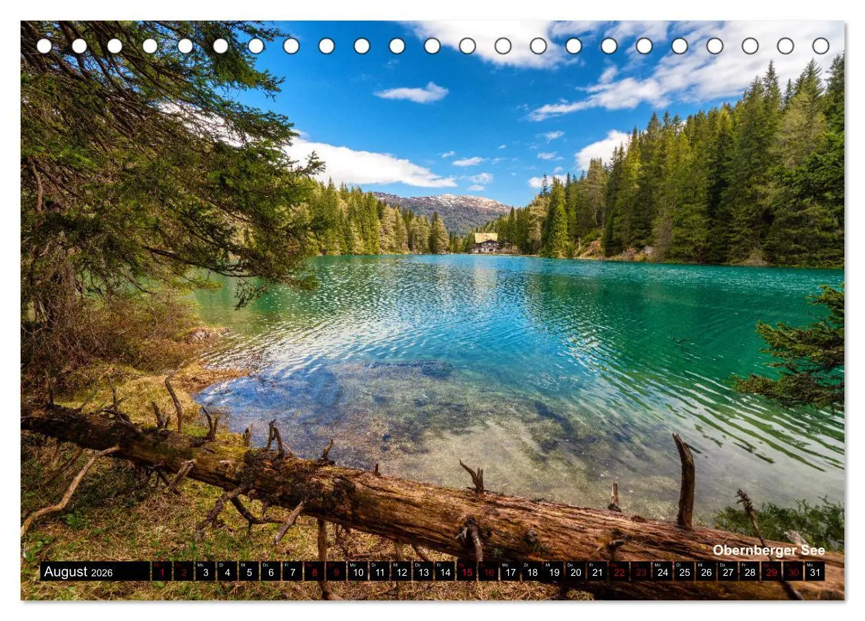 Bild: 9783457834244 | Tirol 2026 - die schönsten Plätze (Tischkalender 2026 DIN A5 quer),...