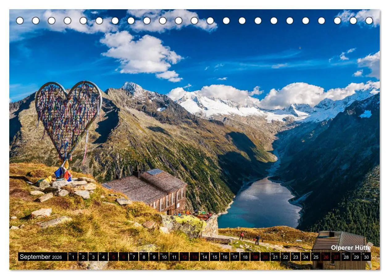 Bild: 9783457834244 | Tirol 2026 - die schönsten Plätze (Tischkalender 2026 DIN A5 quer),...