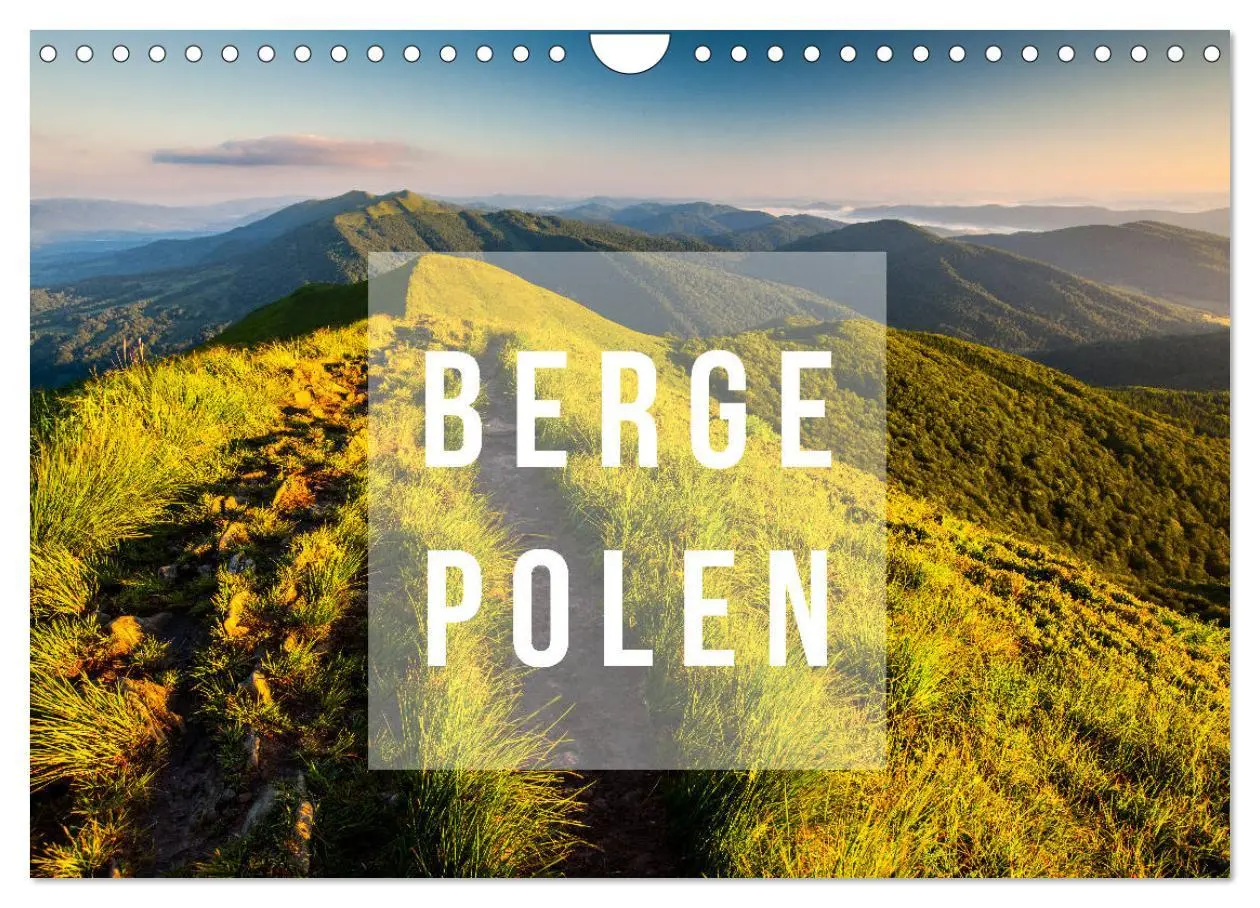 Cover: 9783457904244 | Berge. Polen (Wandkalender 2026 DIN A4 quer), CALVENDO Monatskalender