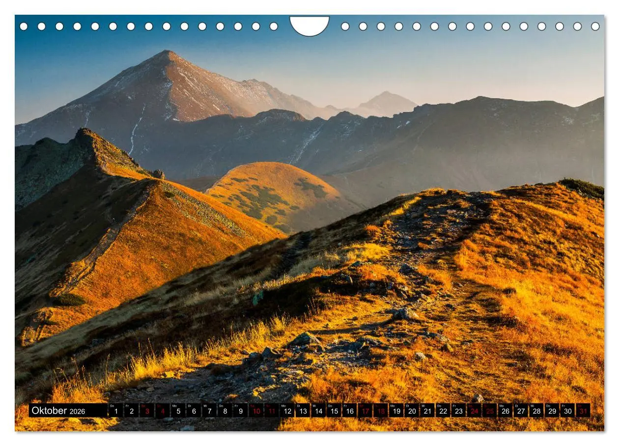 Bild: 9783457904244 | Berge. Polen (Wandkalender 2026 DIN A4 quer), CALVENDO Monatskalender