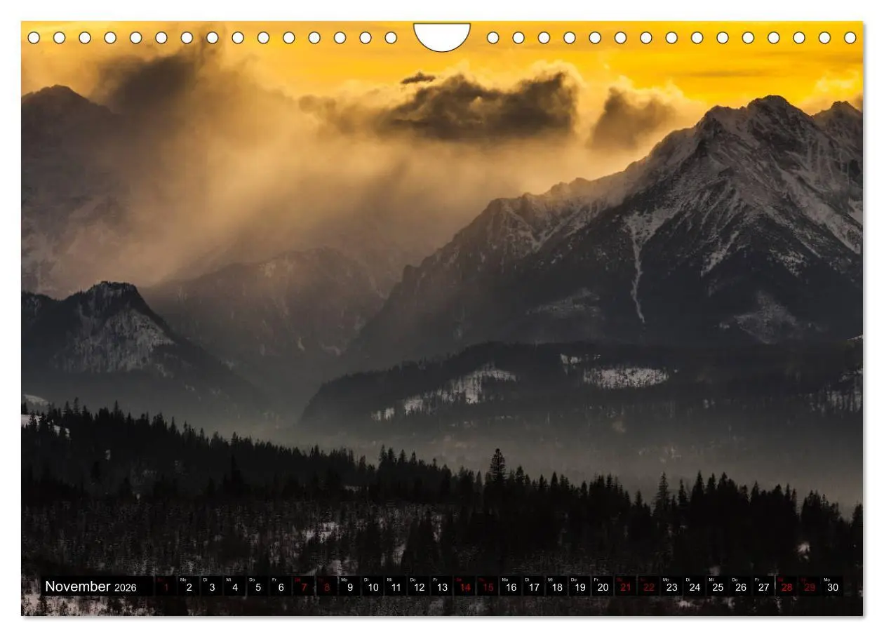 Bild: 9783457904244 | Berge. Polen (Wandkalender 2026 DIN A4 quer), CALVENDO Monatskalender