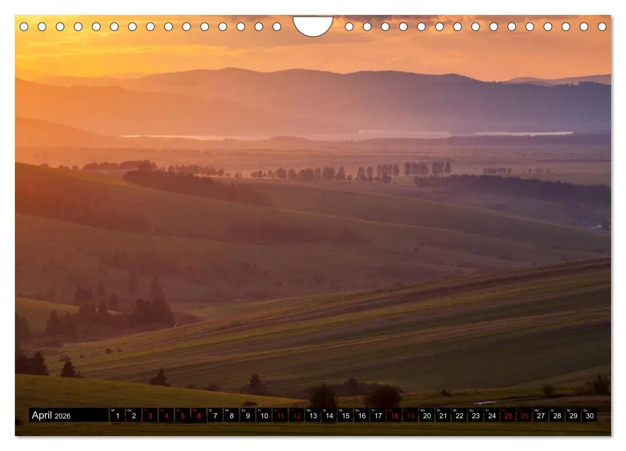 Bild: 9783457904244 | Berge. Polen (Wandkalender 2026 DIN A4 quer), CALVENDO Monatskalender