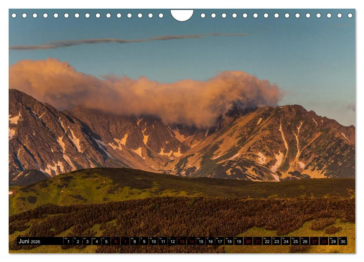 Bild: 9783457904244 | Berge. Polen (Wandkalender 2026 DIN A4 quer), CALVENDO Monatskalender