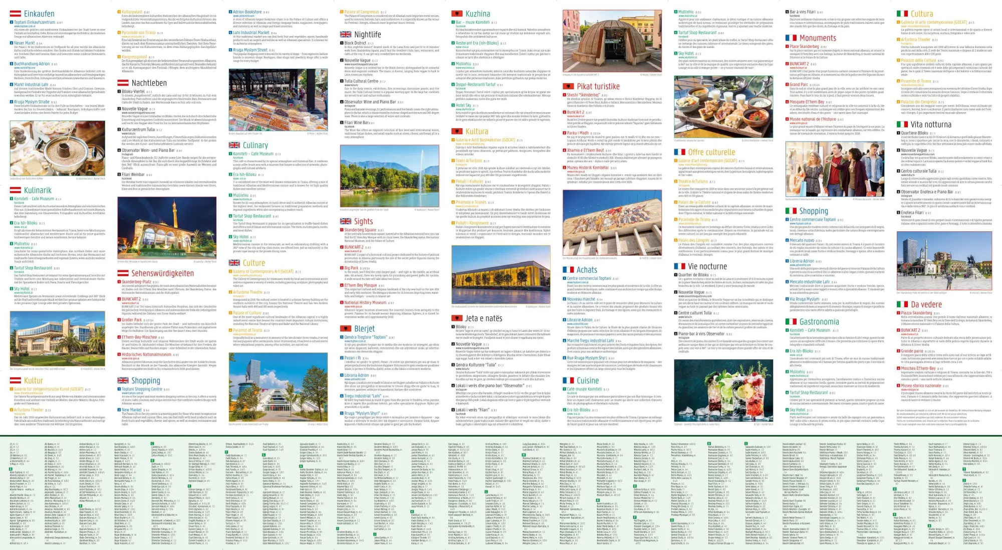 Bild: 9783707924244 | freytag &amp; berndt Innenstadtplan Tirana 1:10.000 | Freytag &amp; Berndt
