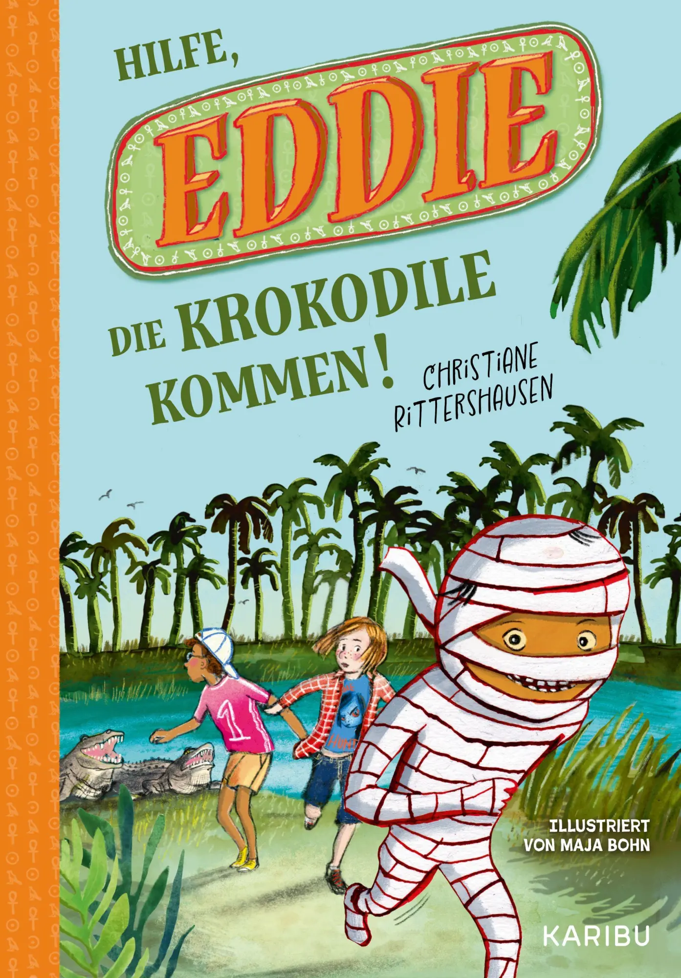 Cover: 9783961294244 | Eddie (Band 2) - Hilfe, die Krokodile kommen! | Rittershausen | Buch
