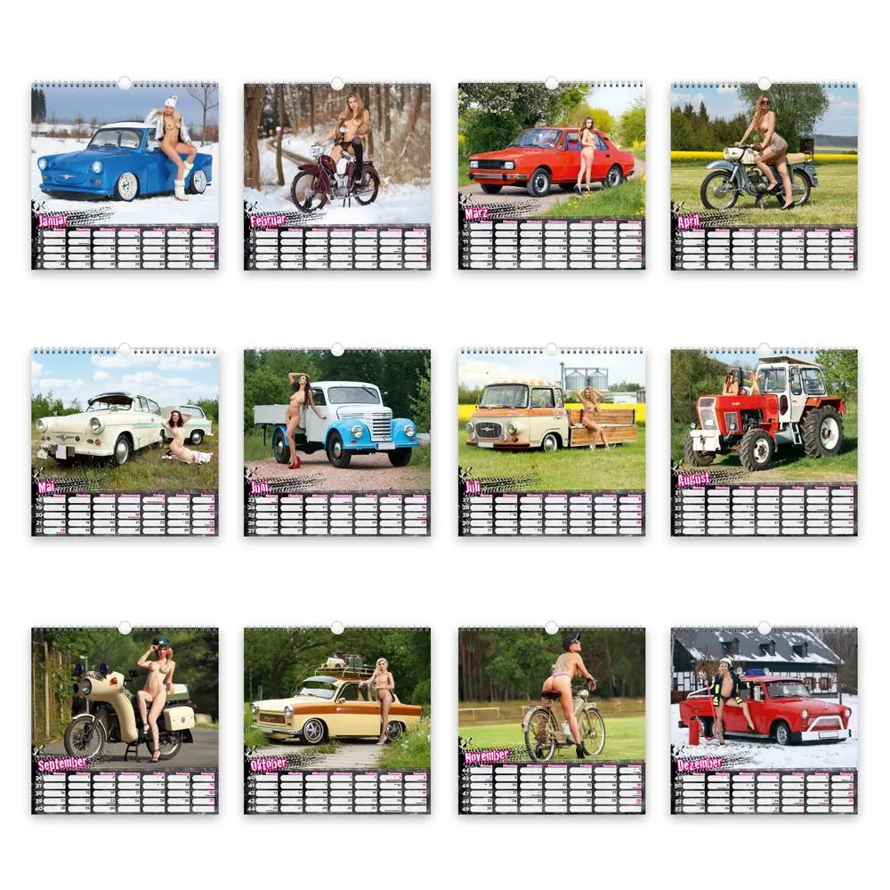 Bild: 9783988024244 | Trötsch Erotikkalender DDR Classics 2026 schärfer als die VOPO...