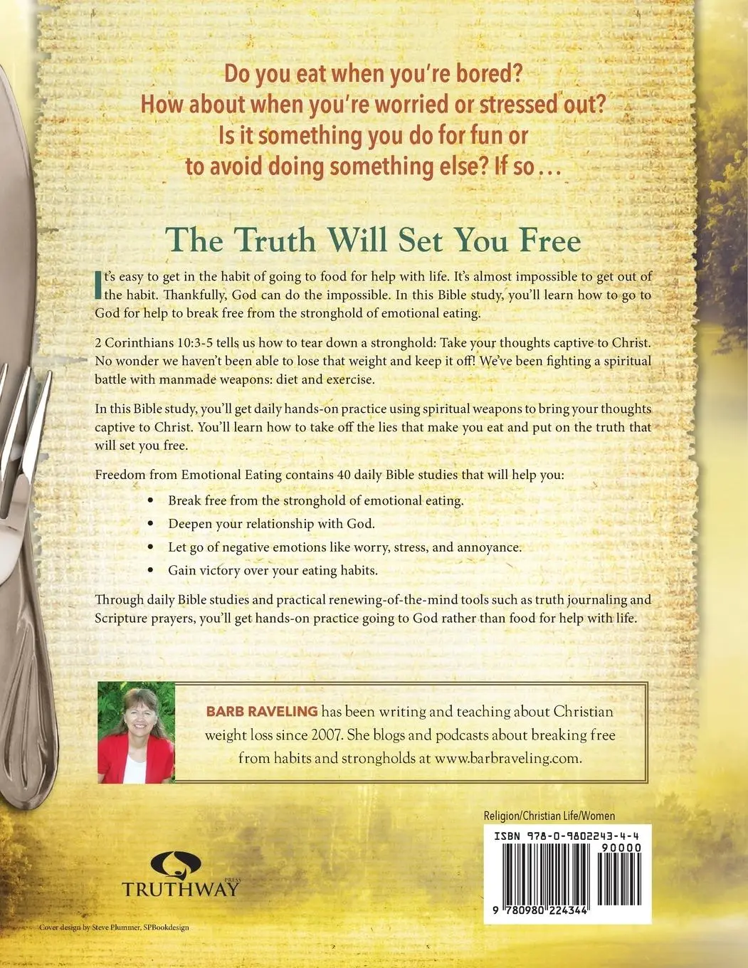 Rückseite: 9780980224344 | Freedom from Emotional Eating | Barb Raveling | Taschenbuch | Englisch