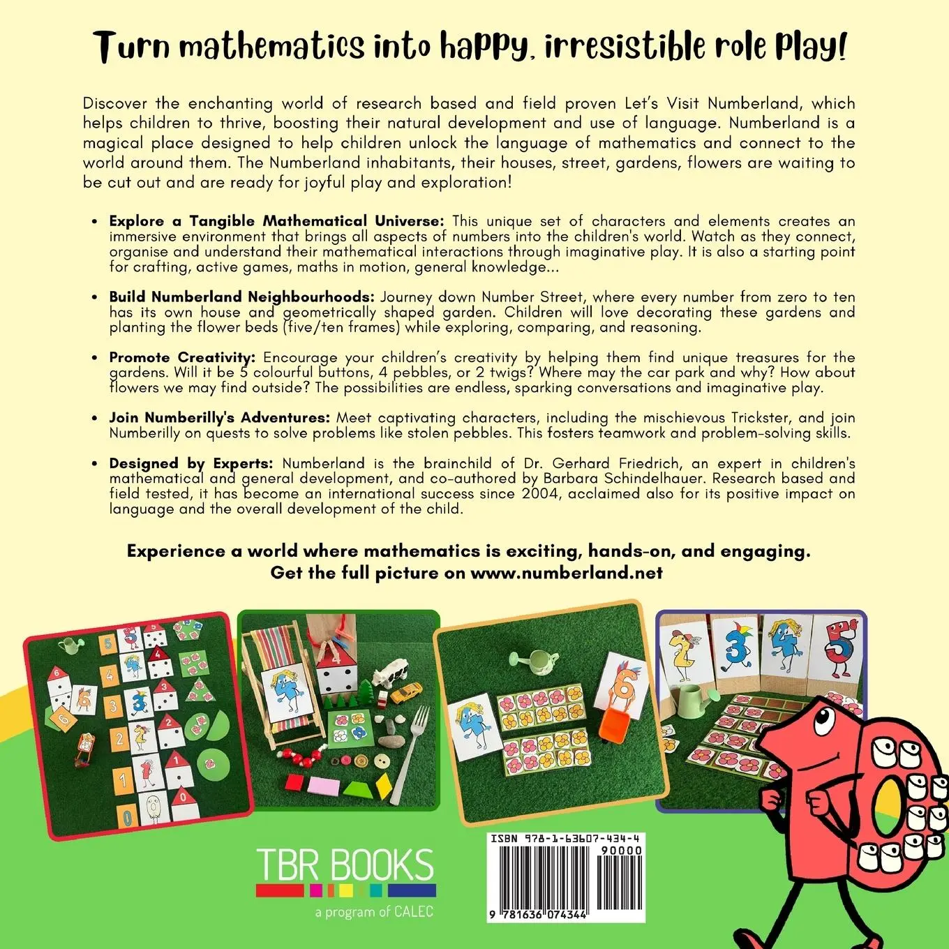 Rückseite: 9781636074344 | My Cut and PLay Numberland | Barbara Schindelhauer | Taschenbuch