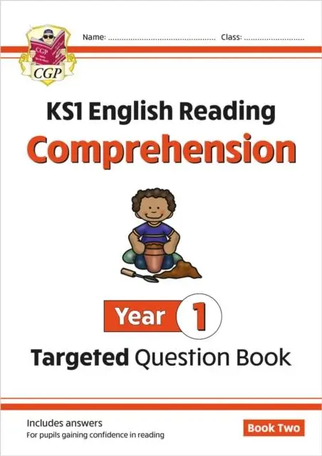Cover: 9781789084344 | KS1 English Year 1 Reading Comprehension Targeted Question Book -...