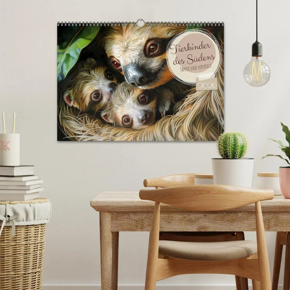 Bild: 9783457444344 | Tierkinder des Südens (Wandkalender 2026 DIN A3 quer), CALVENDO...