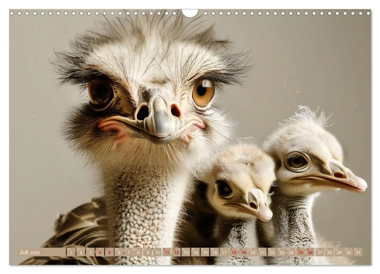 Bild: 9783457444344 | Tierkinder des Südens (Wandkalender 2026 DIN A3 quer), CALVENDO...