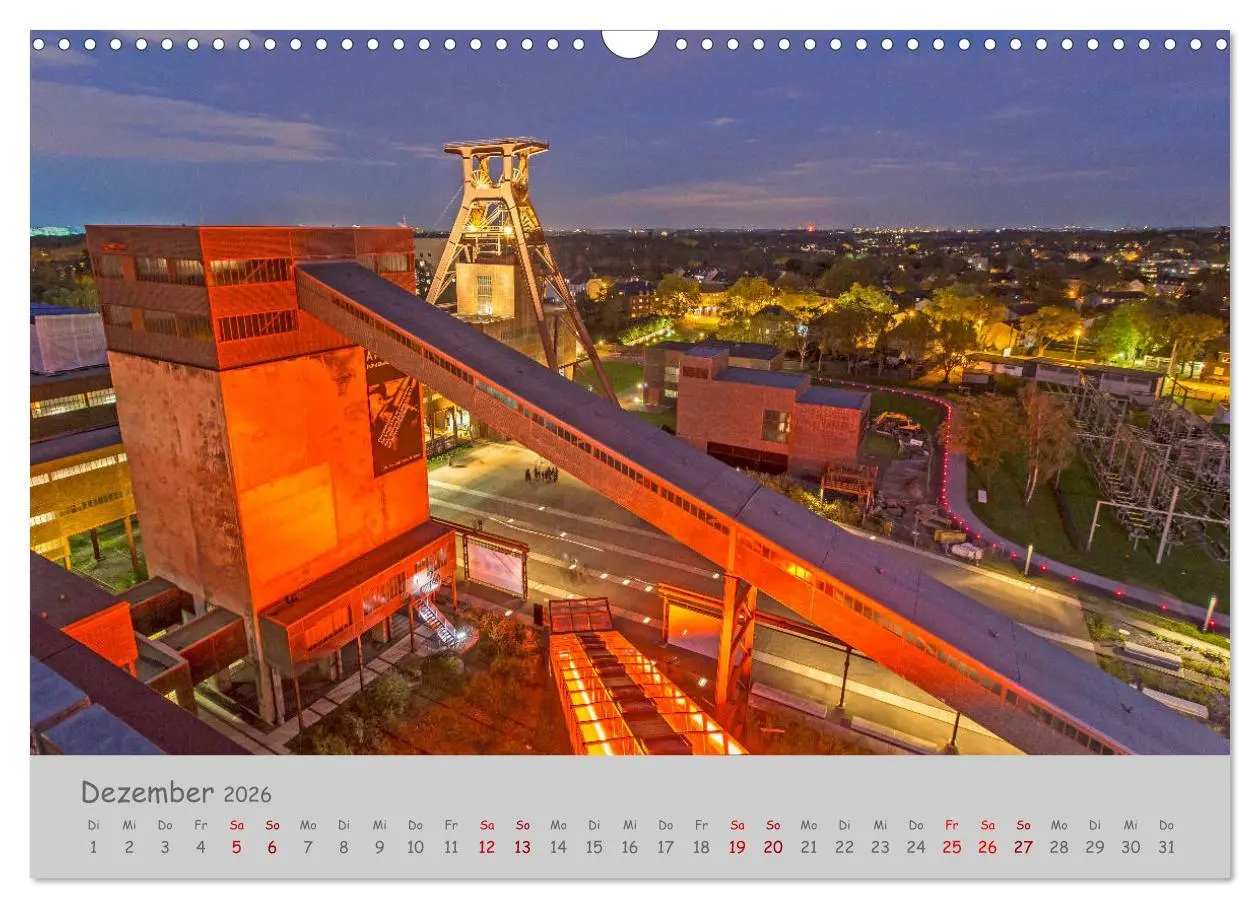 Bild: 9783457754344 | Das Ruhrgebiet Industrieromantik und Natur (Wandkalender 2026 DIN...