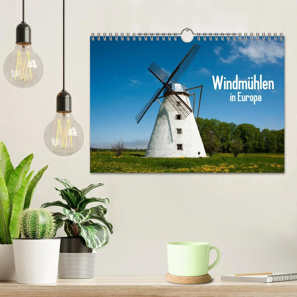 Bild: 9783516224344 | Windmühlen in Europa (Wandkalender 2026 DIN A4 quer), CALVENDO...