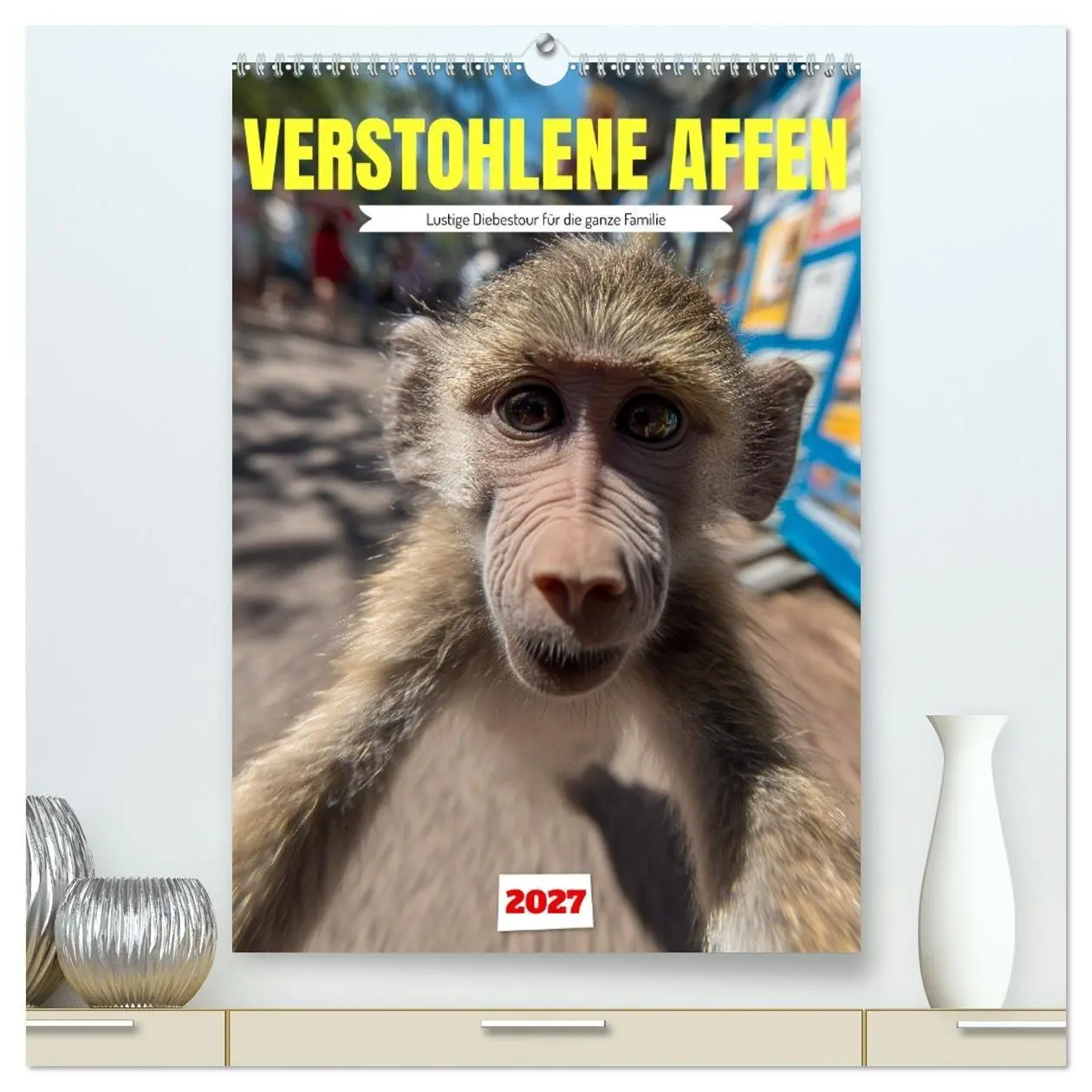 Cover: 9783516914344 | Verstohlene Affen - Lustige Diebestour für die ganze Familie...