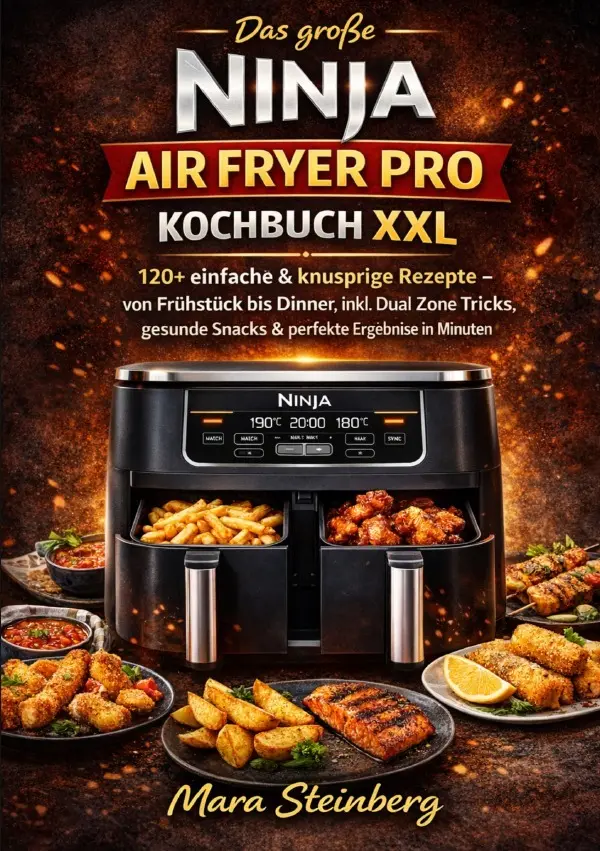 Cover: 9783565424344 | Das große Ninja Air Fryer Pro Kochbuch XXL | Mara Steinberg | Buch