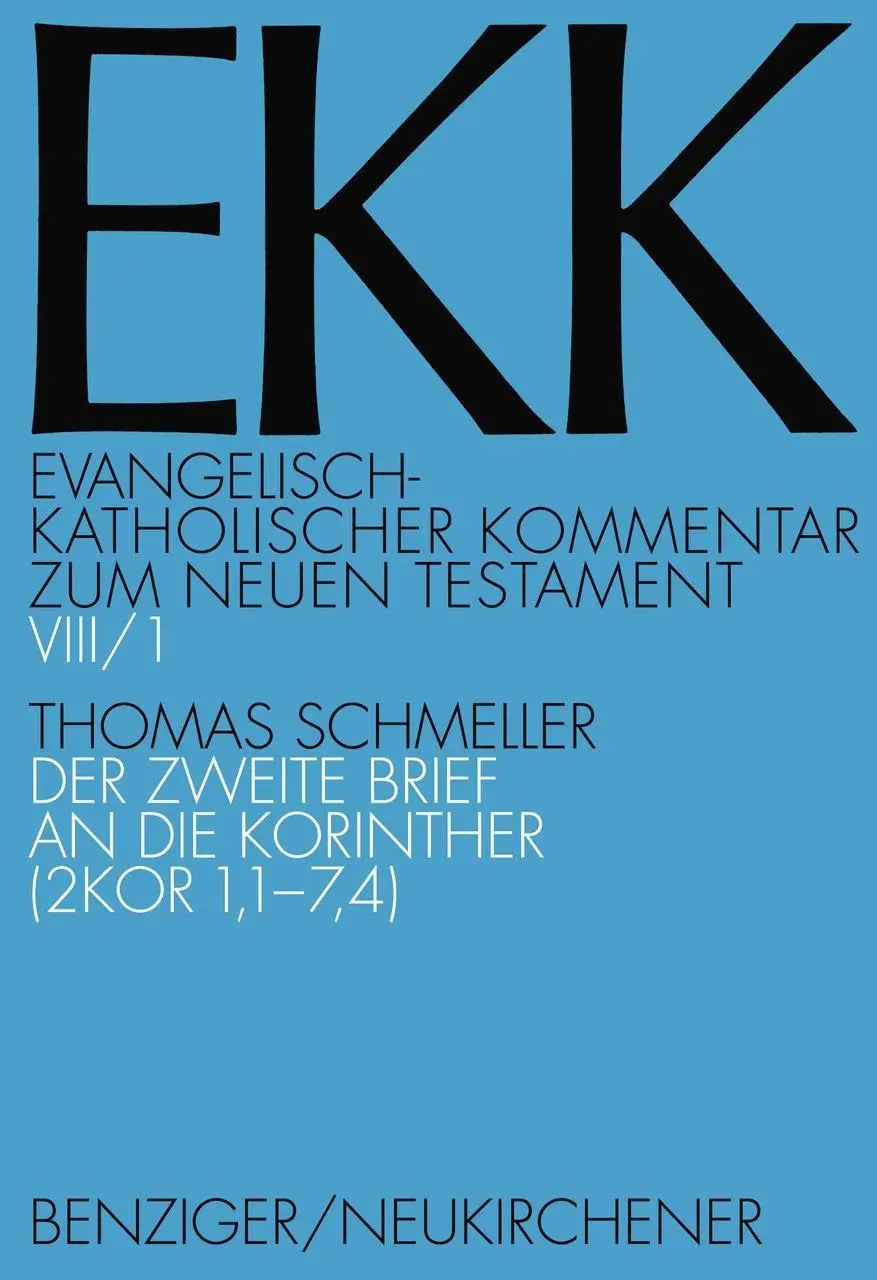 Cover: 9783788724344 | Der zweite Brief an die Korinther | Thomas Schmeller | Taschenbuch | X