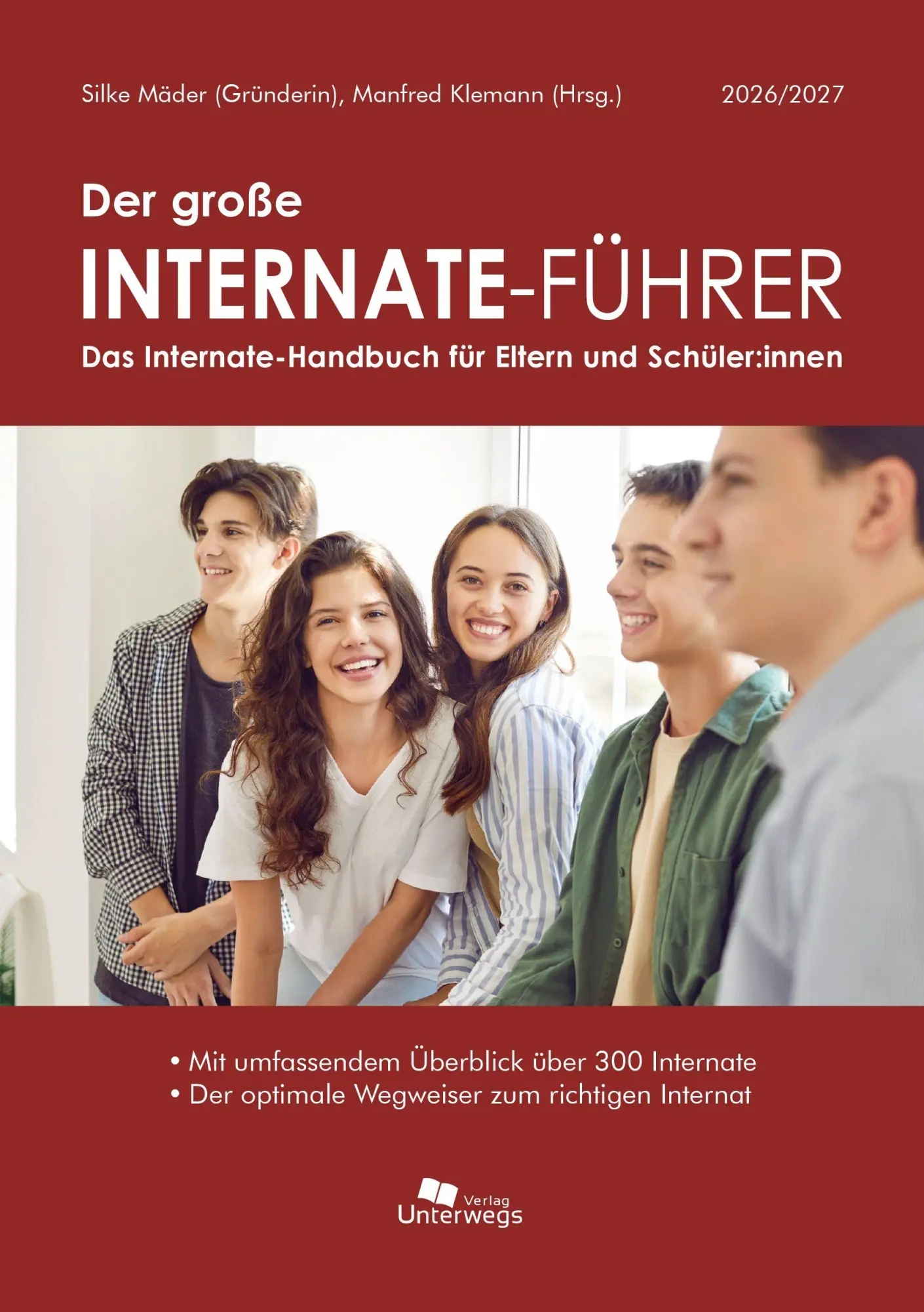 Cover: 9783861124344 | Der große Internate-Führer 2026/2027 | Unterwegs Verlag GmbH | Buch