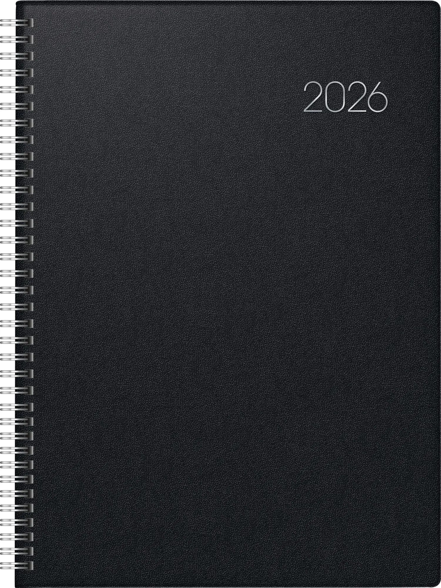 Cover: 4061947144444 | BRUNNEN 1078765906 Buchkalender Mod. 787 2026 A4, Kunststoff, schwarz