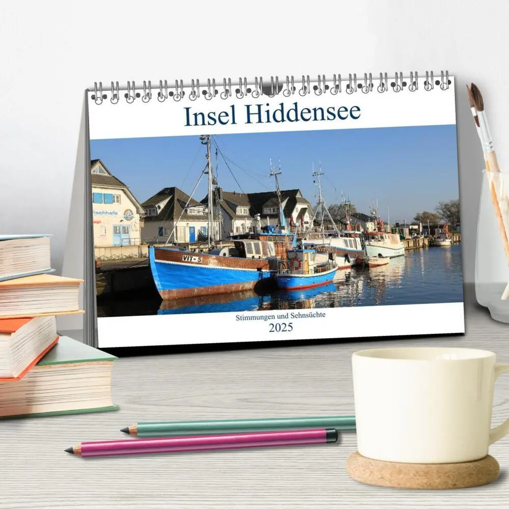 Bild: 9783435264544 | Insel Hiddensee - Stimmungen und Sehnsüchte (Tischkalender 2025 DIN...