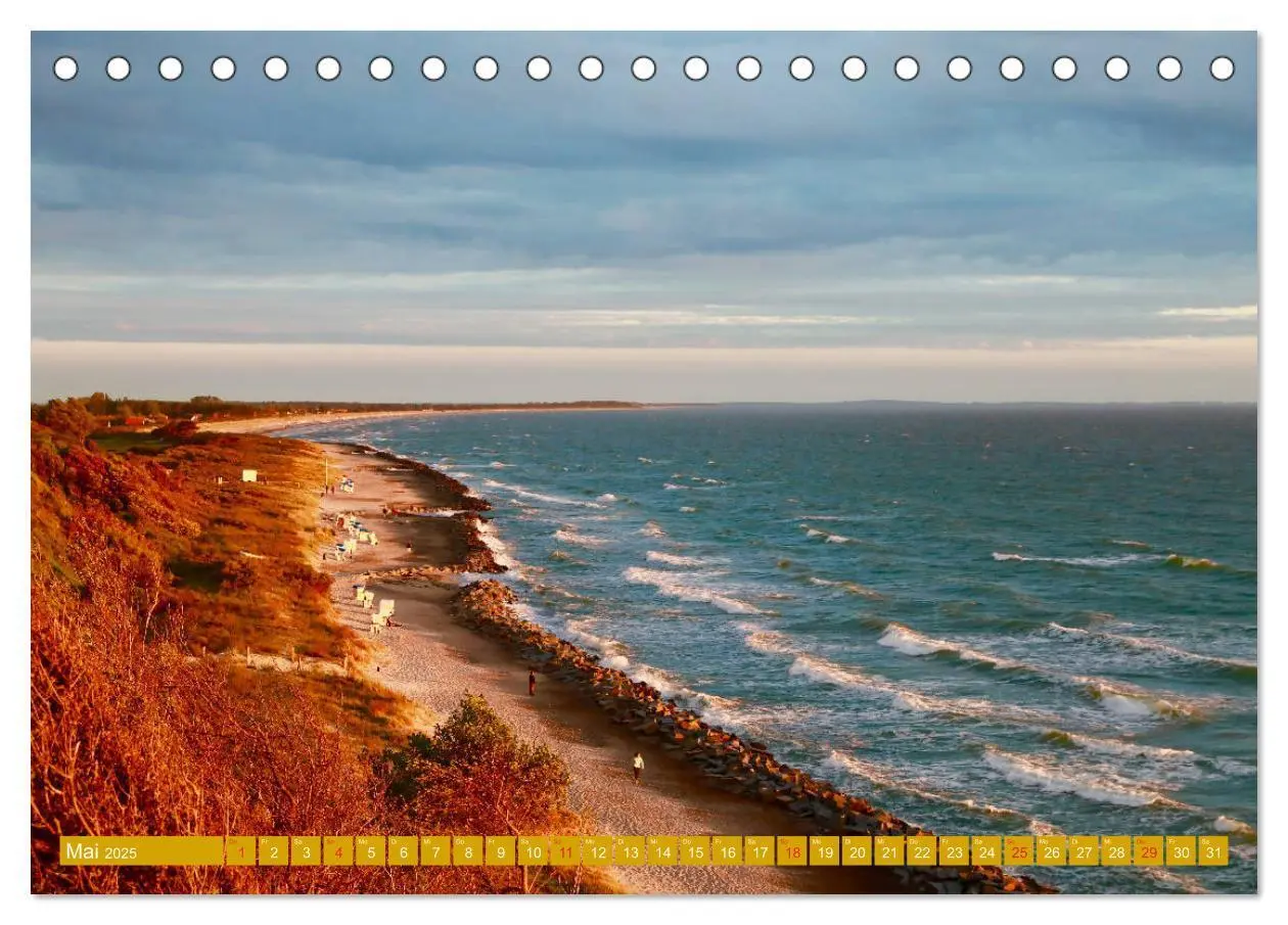 Bild: 9783435264544 | Insel Hiddensee - Stimmungen und Sehnsüchte (Tischkalender 2025 DIN...