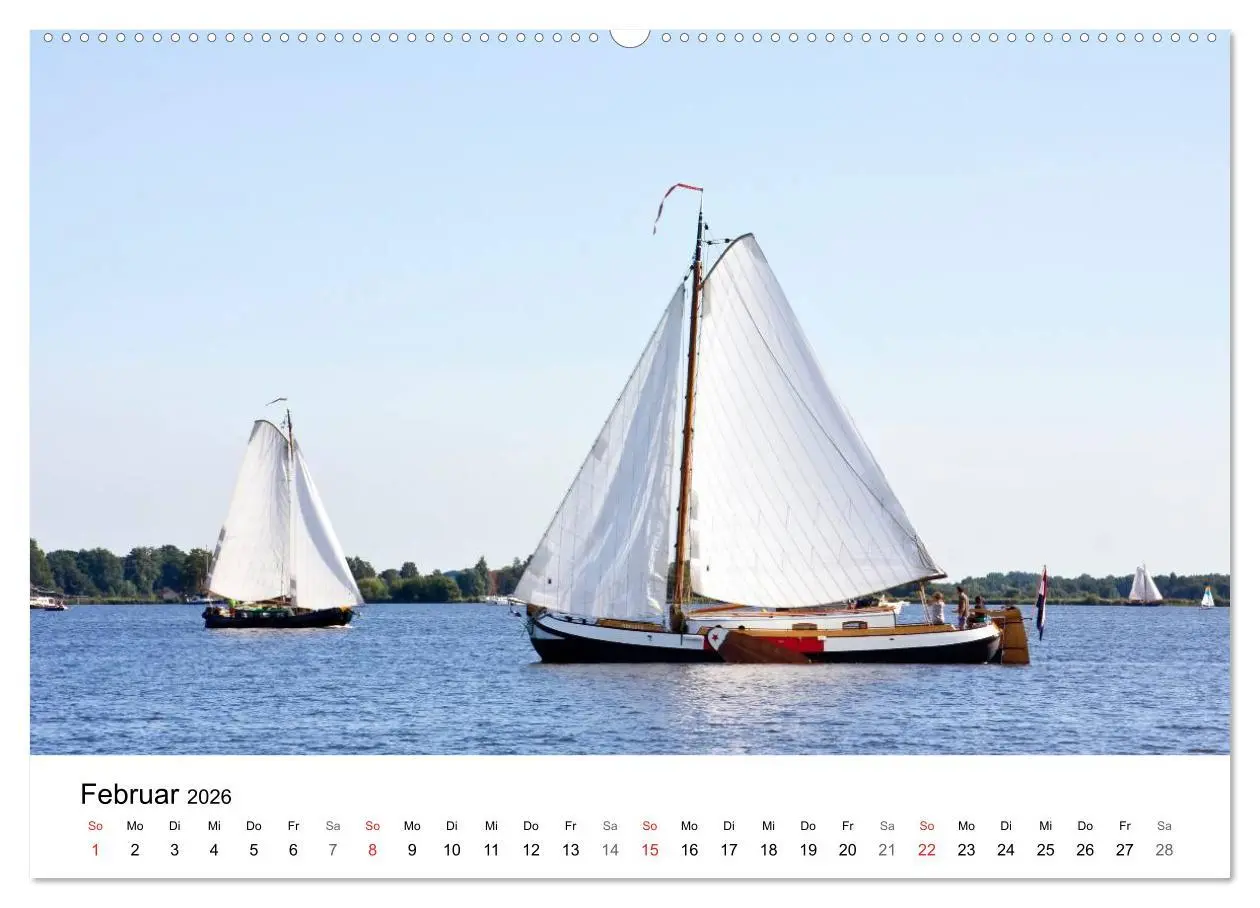 Bild: 9783457974544 | Friesland - Fryslan (Wandkalender 2026 DIN A2 quer), CALVENDO...