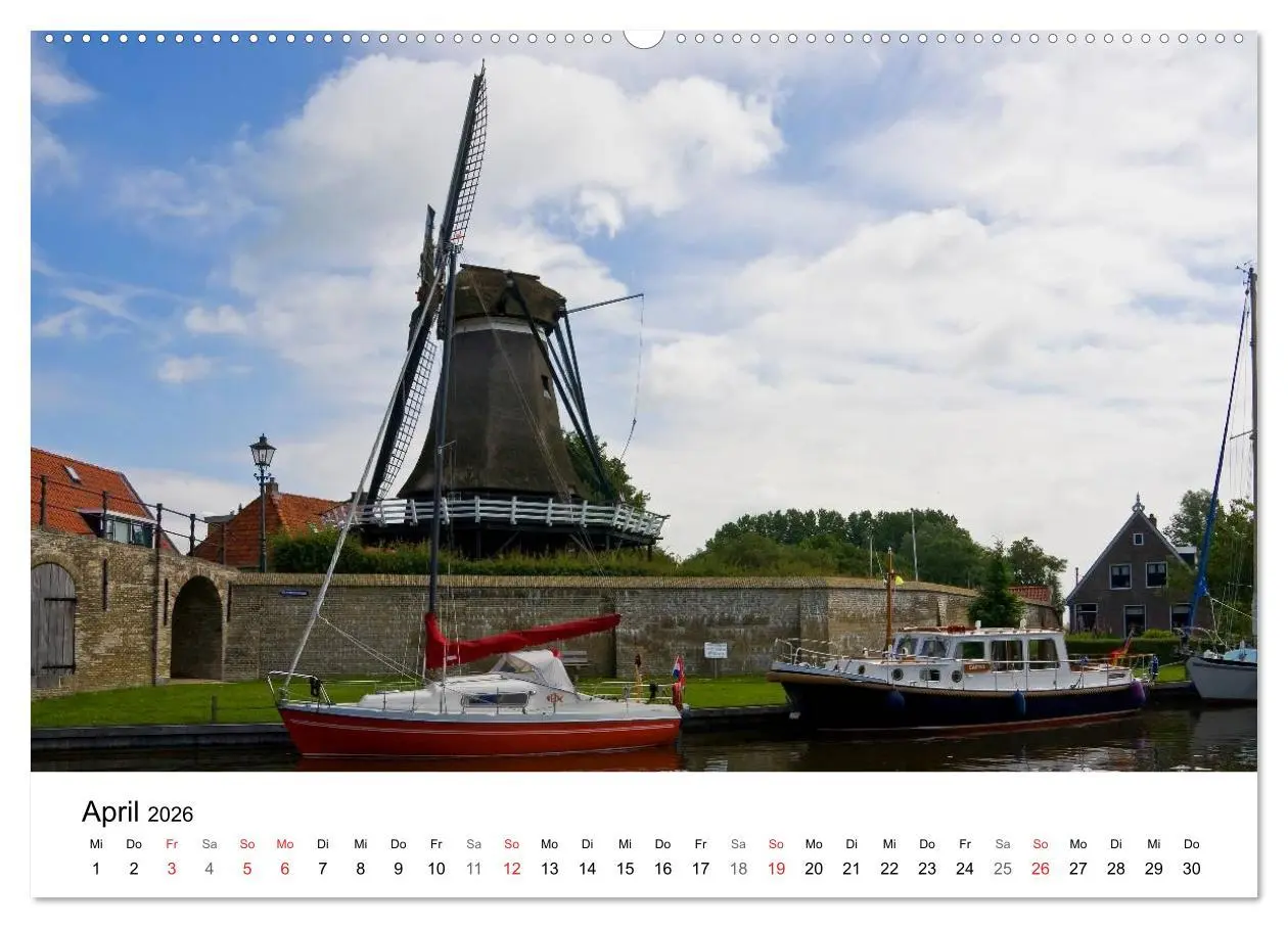 Bild: 9783457974544 | Friesland - Fryslan (Wandkalender 2026 DIN A2 quer), CALVENDO...