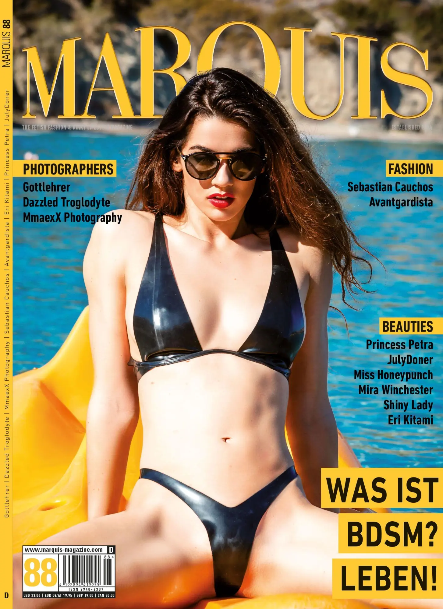 Cover: 9783866084544 | MARQUIS Magazine No. 88 - Fetish, Fashion, Latex &amp; Lifestyle --...