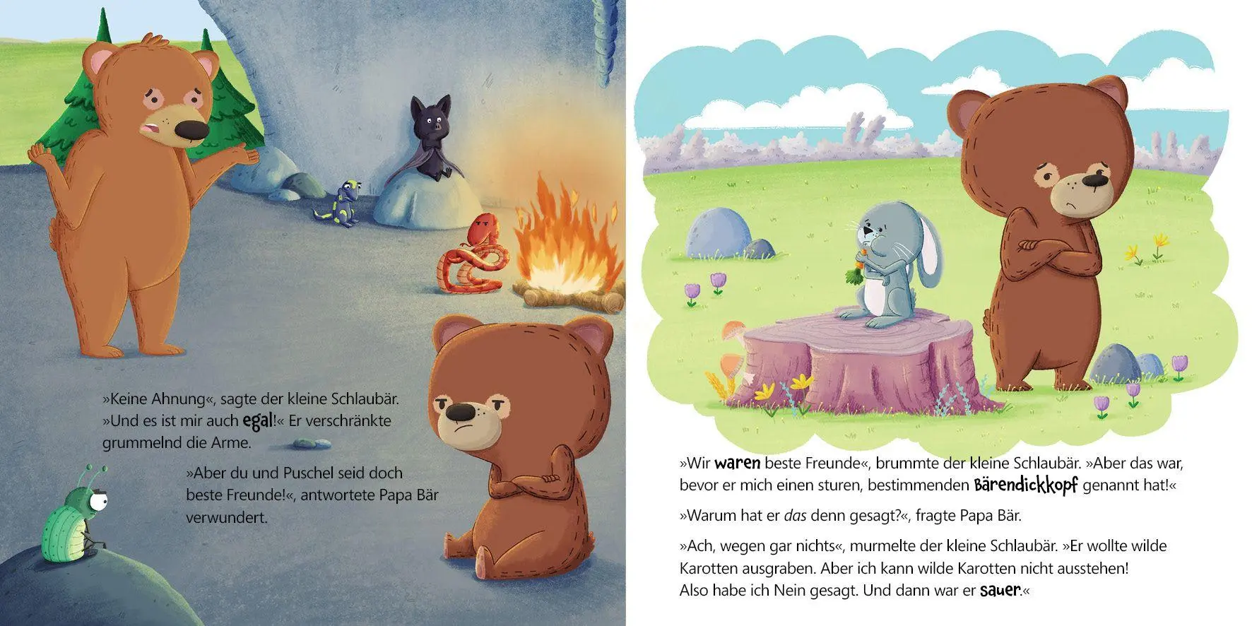 Bild: 9783963624544 | Der kleine Schlaubär vergibt seinem Freund | Bob Hartman | Broschüre