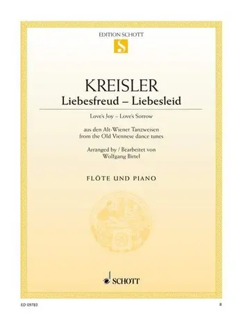 Cover: 9790001144544 | Liebesfreud - Liebesleid | aus den Alt-Wiener Tanzweisen | Kreisler