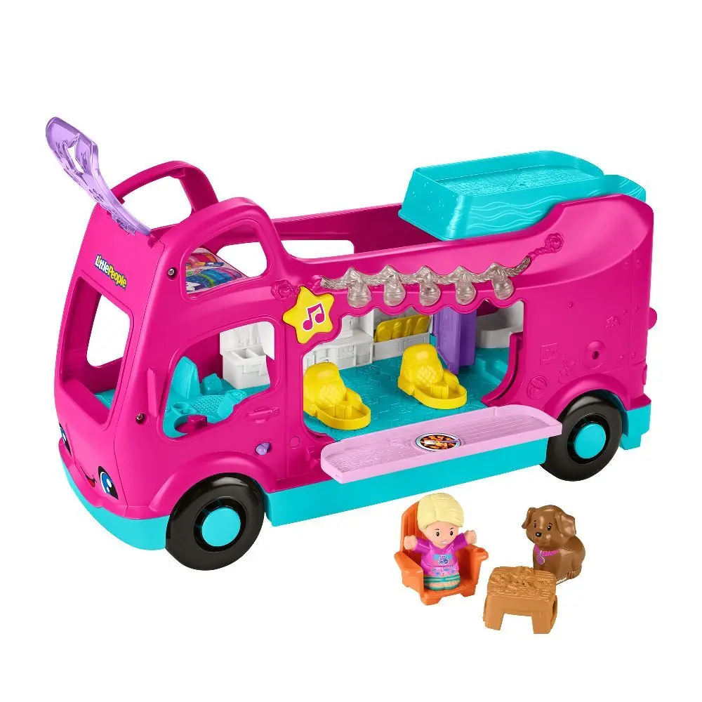 Bild: 194735254644 | Fisher-Price Little People Barbie Dream Camper | Offene Verpackung