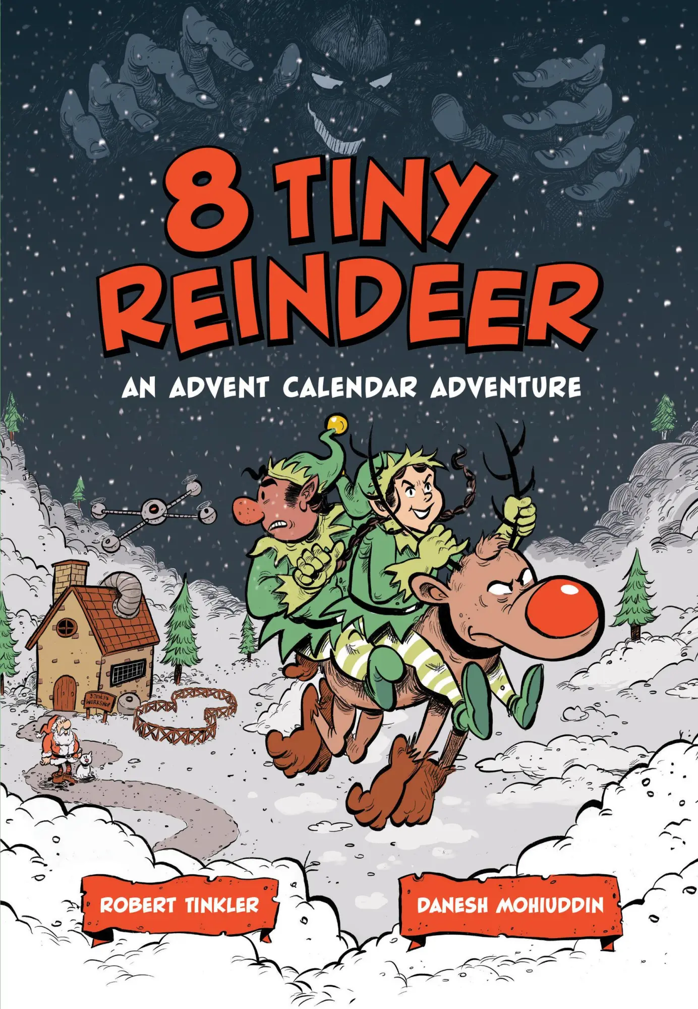 Cover: 9781525304644 | 8 Tiny Reindeer | An Advent Calendar Adventure | Robert Tinkler | Buch