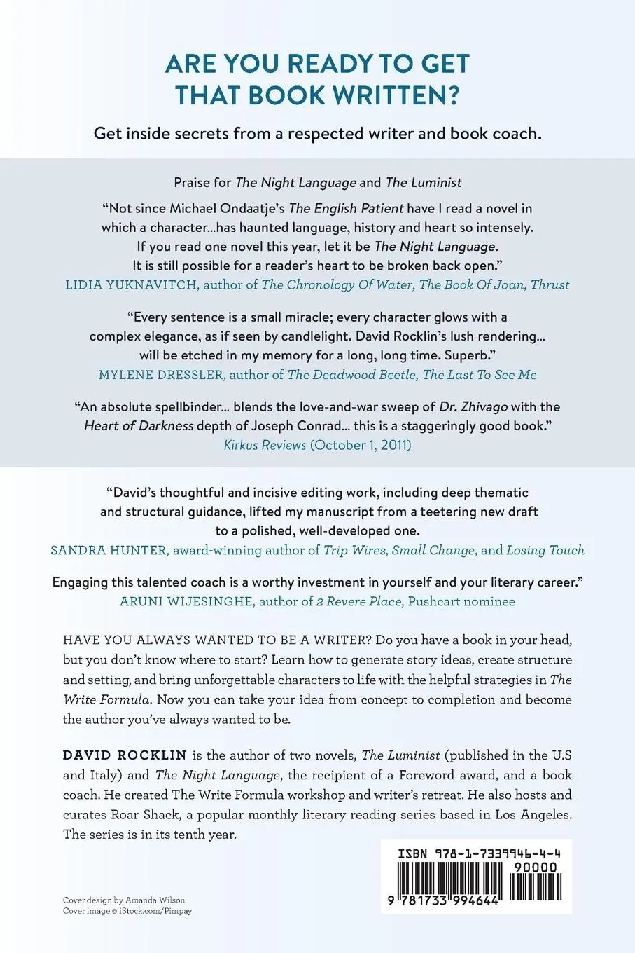 Rückseite: 9781733994644 | The Write Formula | David Rocklin | Taschenbuch | Englisch | 2023