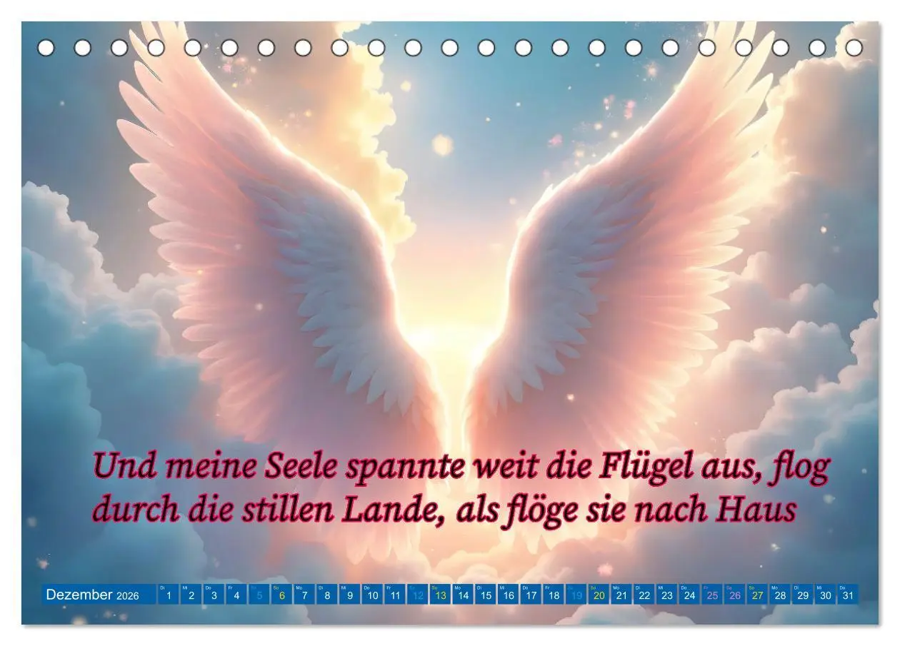 Bild: 9783457274644 | Innehalten in der Trauer - begleitet mit Gedanken (Tischkalender...