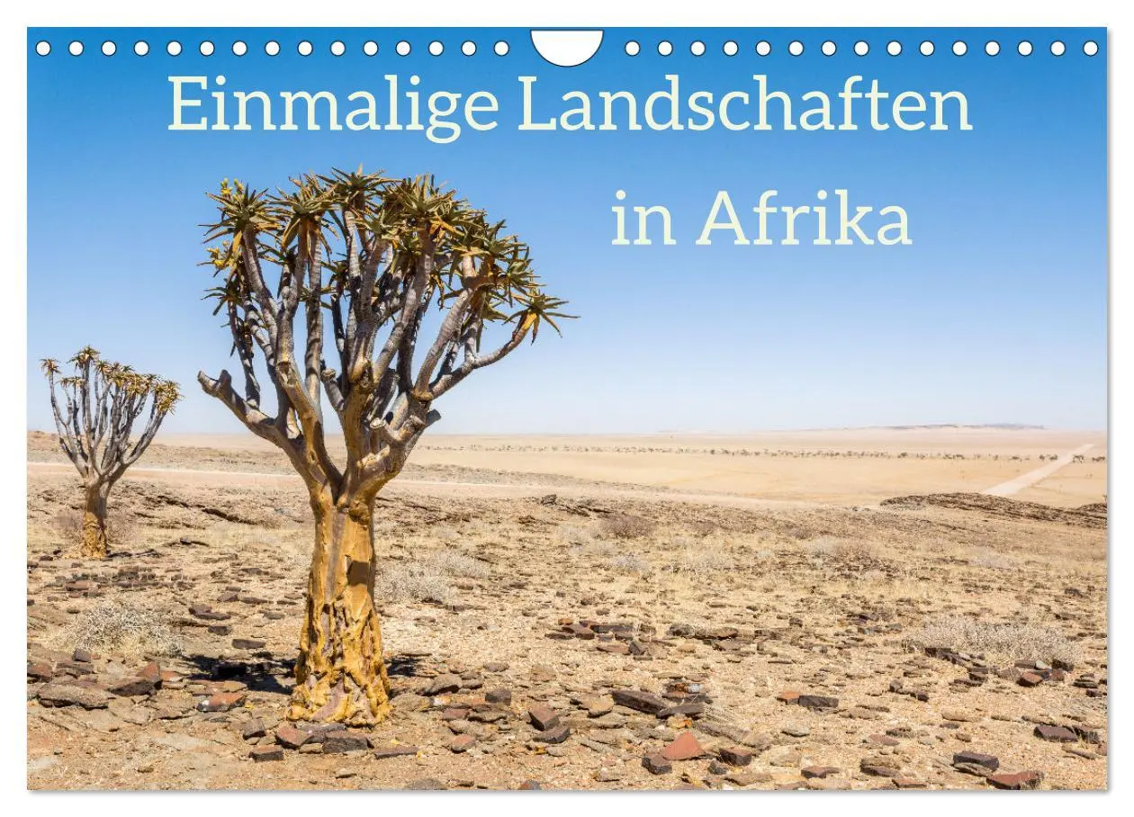 Cover: 9783457344644 | Einmalige Landschaften in Afrika (Wandkalender 2026 DIN A4 quer),...