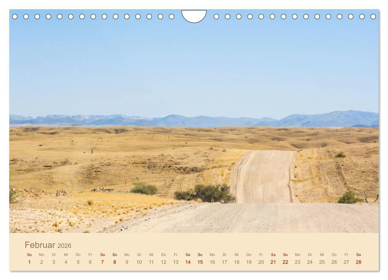 Bild: 9783457344644 | Einmalige Landschaften in Afrika (Wandkalender 2026 DIN A4 quer),...