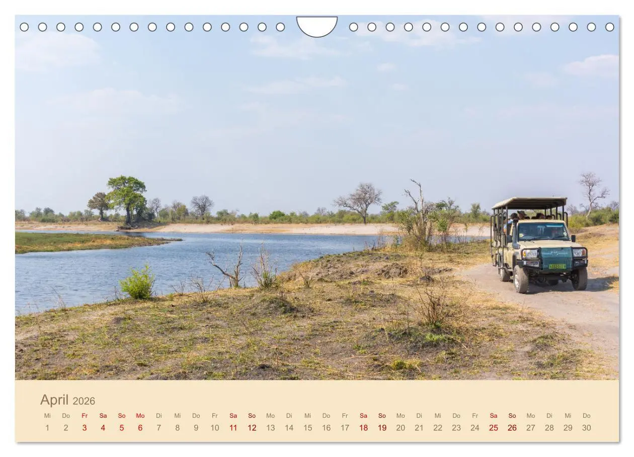 Bild: 9783457344644 | Einmalige Landschaften in Afrika (Wandkalender 2026 DIN A4 quer),...