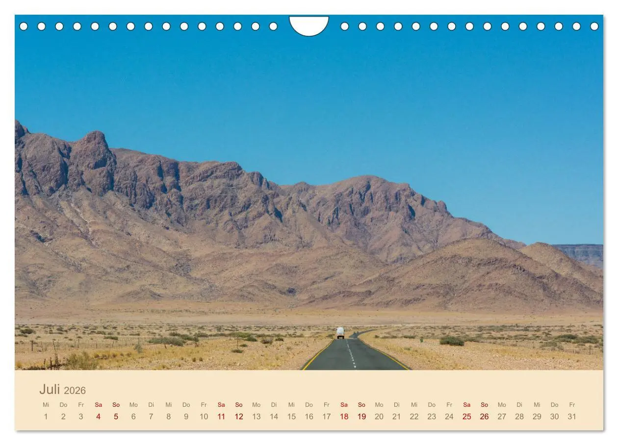 Bild: 9783457344644 | Einmalige Landschaften in Afrika (Wandkalender 2026 DIN A4 quer),...