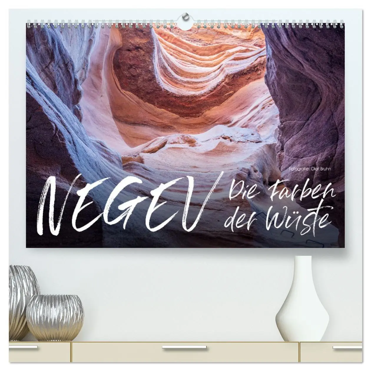 Cover: 9783457414644 | Negev - die Farben der Wüste (hochwertiger Premium Wandkalender...
